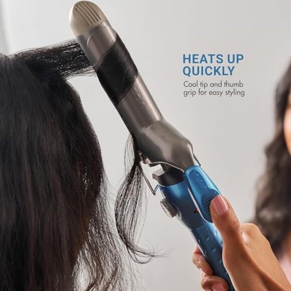 The BaBylissPRO Nano Titanium Spring Curling Iron - Picture 2 of 2